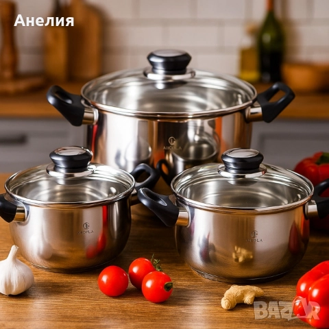 Комплект тенджери MC1855-6 части