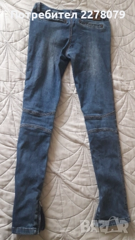 Дънки за момиче в синьо, снимка 2 - Дънки - 51579650