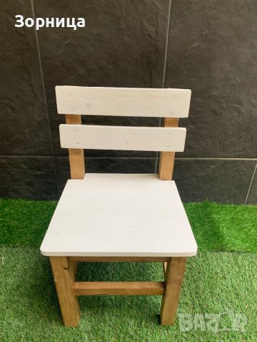 Детско дървено столче , снимка 6 - Други стоки за дома - 21078709