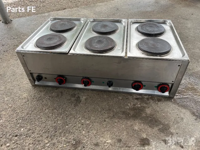 Професионален котлон шестица професионални котлони шестица елекстрически трифазни трифазен, снимка 2 - Обзавеждане на кухня - 49724671