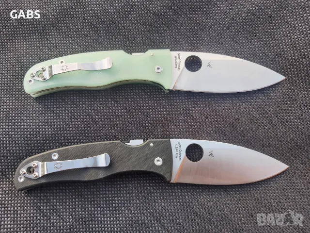 Сгъваем джобен нож Spyderco Bodacions два цвята, снимка 2 - Ножове - 49217249