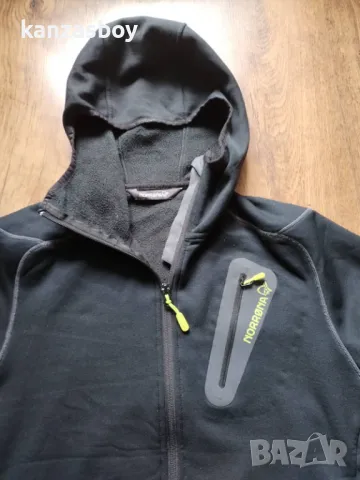 Norrøna /29 Warm2 Stretch Zip Hood - страхотно мъжко горнище М, снимка 2 - Спортни дрехи, екипи - 49798808