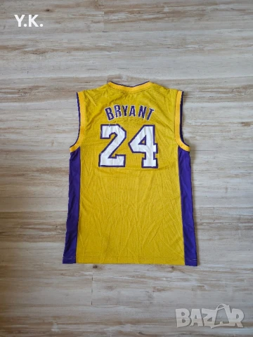 Оригинален мъжки баскетболен потник Adidas x LA Lakers NBA x Bryant, снимка 3 - Тениски - 50466389