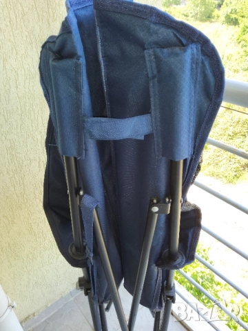 Сгъваем стол за риболов, за къмпинг, за плаж, за градината, снимка 3 - Градински мебели, декорация  - 51693211