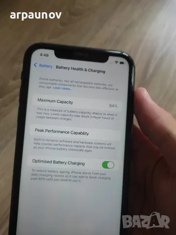 iPhone 11 черен, снимка 6 - Apple iPhone - 56234341
