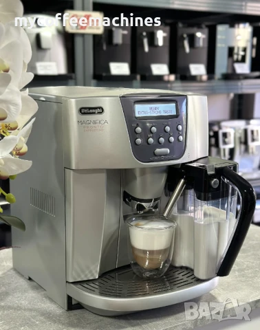 Кафемашина DeLonghi Magnifica Pronto Cappuccino, снимка 10 - Кафемашини - 50652992