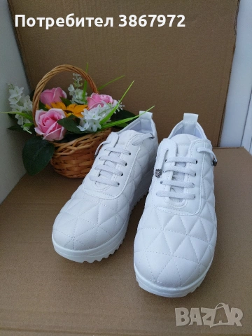 Дамски обувки на платформа , снимка 2 - Дамски ежедневни обувки - 53142624