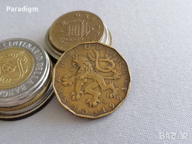 Монета - Чехия - 20 крони | 1993г., снимка 2 - Нумизматика и бонистика - 37267442