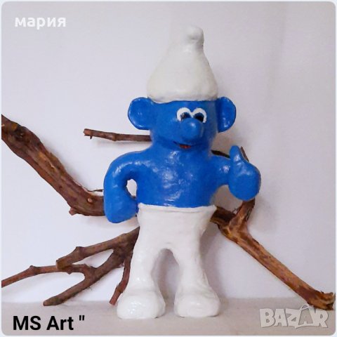 Смърф! Ръчна изработка!, снимка 1