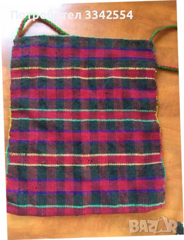 ТОРБА РЪЧНО ТЪКАНА ВЪЛНА ЕТНИКА ЦЕДИЛНИК, снимка 5 - Антикварни и старинни предмети - 37943277