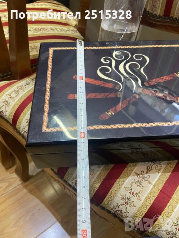 оригинална голяма луксозна кутия хумидор, снимка 5 - Запалки - 37988440