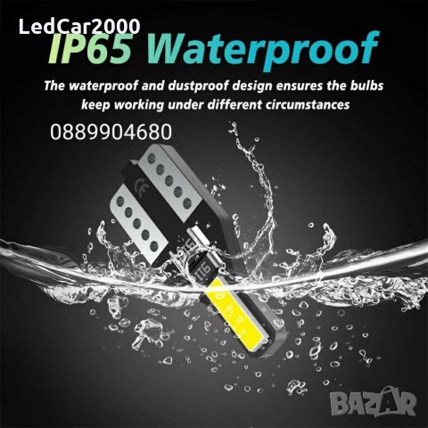 Лед крушки LED T10 бели white (12v.), снимка 7 - Аксесоари и консумативи - 29974839