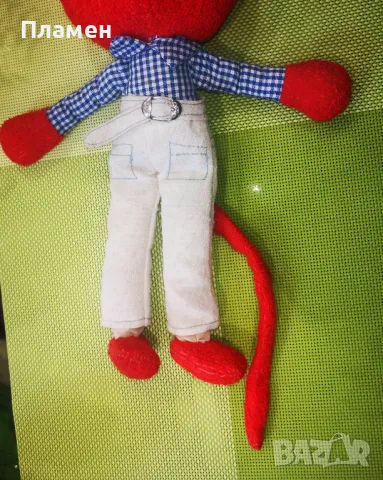 Ретро играчка Мишка, снимка 4 - Колекции - 49696626