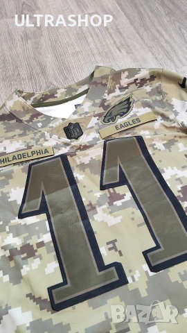 NFL Nike size M Wentz x Philadelphia Eagles Jersey, снимка 5 - Тениски - 54043957