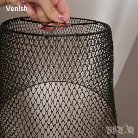 Метален висящ аплик, снимка 2 - Лампи за таван - 48567178