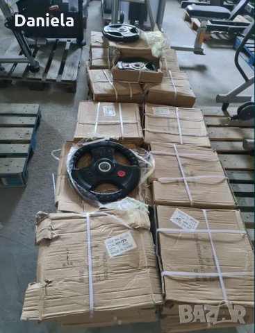 Тежести дискове Ф50 налични чисто нови 20 кг-ви има и 2,5 ,5 ,10 , 15, снимка 5 - Фитнес уреди - 29450393