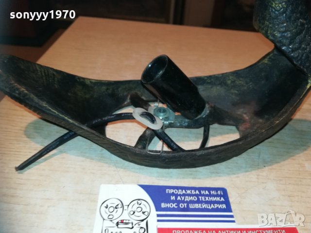 патица-бронз/мед/месинг-масивна/тежка-27х17х11см, снимка 15 - Колекции - 30181829