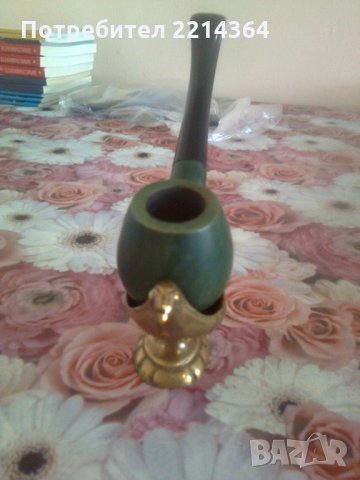 Уникална Бронзова Поставка за Лули или пури, снимка 3 - Колекции - 29602433