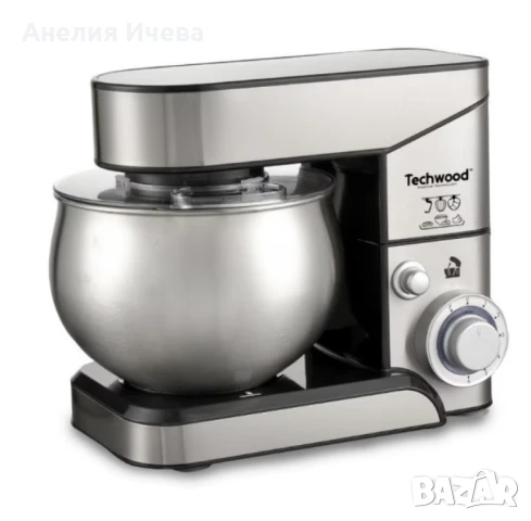 Планетарен миксер с купа от инокс , снимка 3 - Миксери - 51377996