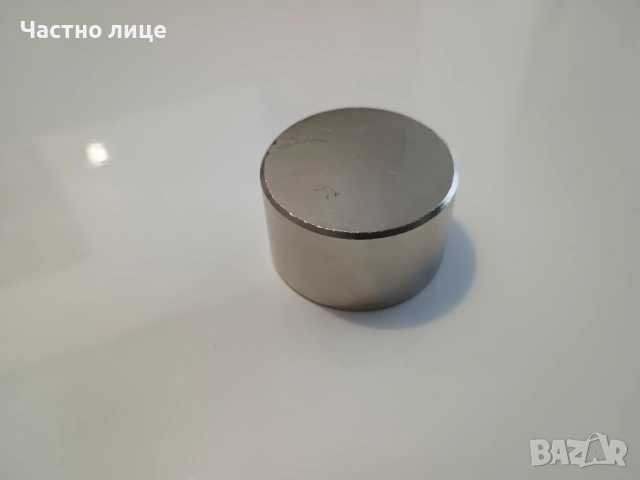 ПРОМОЦИЯ! Неодимов магнит с диаметър 50мм и височина 30mm, клас N52, снимка 2 - Други машини и части - 54245356