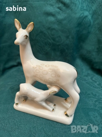 Статуетки еленче, лос и сърна - Дулево и Полонное, снимка 16 - Статуетки - 52998850