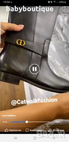 DIOR Empreinte boots 2020, снимка 3 - Дамски ботуши - 30699963