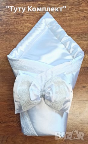 Луксозно порт бебе (одеяло) за изписване и за бебета от 0 до 6мец, снимка 14 - Спално бельо и завивки - 37954337