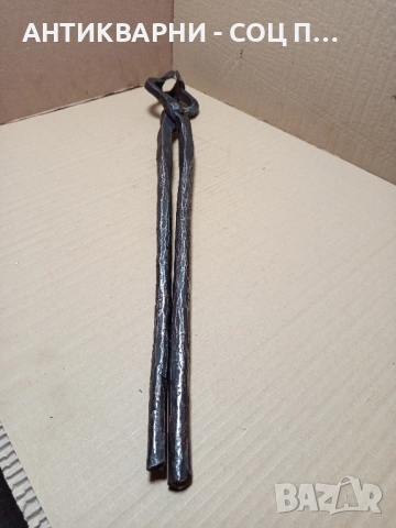 Стари Големи Ръчно Ковани Ковашки Клещи., снимка 6 - Антикварни и старинни предмети - 51645725