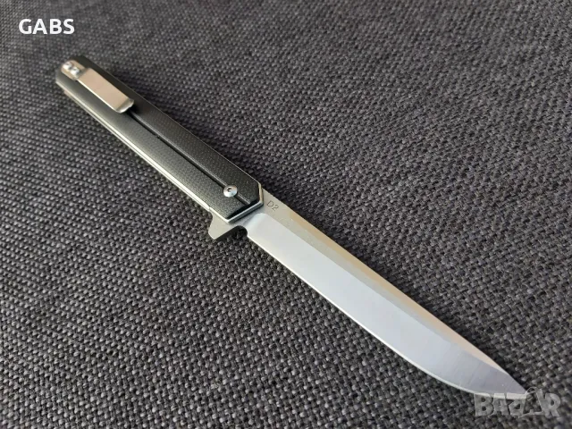 Сгъваем джобен нож стомана D2, D111, снимка 3 - Ножове - 49446216