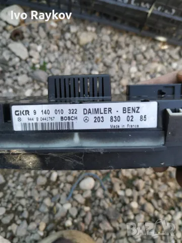 Панел контрол климатик за Mercedes C-Class, W203, 2000-2006г., A 203 830 07 85,A2038300785, снимка 3 - Части - 48741345