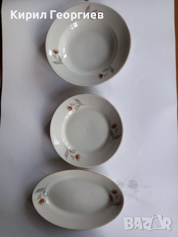 Три красиви порцеланови чинии 