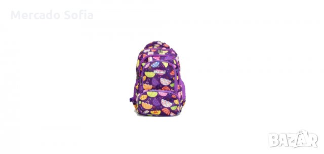 Красива и цветна  раница за училище 3556