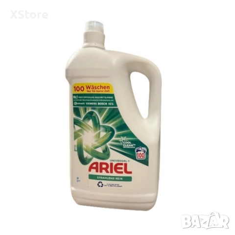 Перилен препарат гел Ariel Universal+ / Color+ – 5 литра, 100 пранета Германия, снимка 2 - Перилни препарати и омекотители - 51643668
