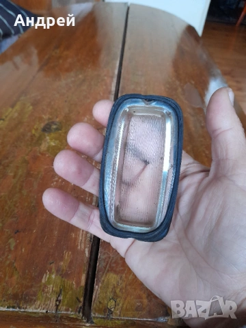 Стар стъклен плафон за габарит, снимка 4 - Други ценни предмети - 53099409