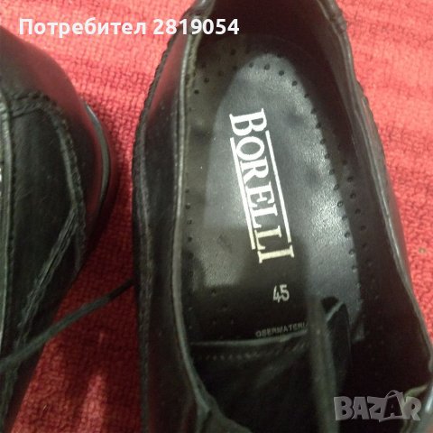 Маркови ,официални, кожени обувки два чифта носене един път два пъти за абитуриентски бал, снимка 3 - Официални обувки - 38534231