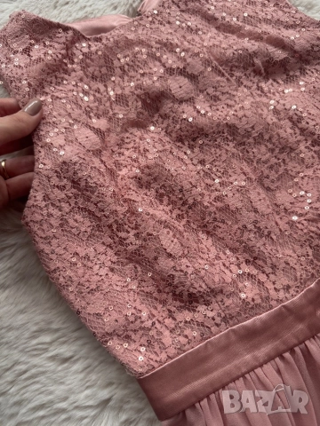 Коктейлна рокля Jake’s Cocktail розова, снимка 6 - Рокли - 52336873