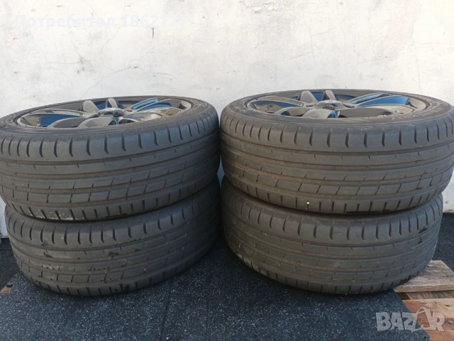 Джанти алуминиеви  с гуми 17 цола  за Опел, снимка 3 - Гуми и джанти - 54194061