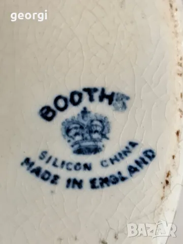 английско порцеланово плато Booths   16/4, снимка 8 - Сервизи - 48685745