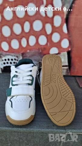 Английски детски кецове-ZARA , снимка 6 - Детски маратонки - 52140874