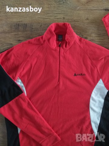 Odlo 1/2 ZIP - страхотен  мъжки полар ХЛ КАТО НОВ, снимка 2 - Спортни дрехи, екипи - 42318627