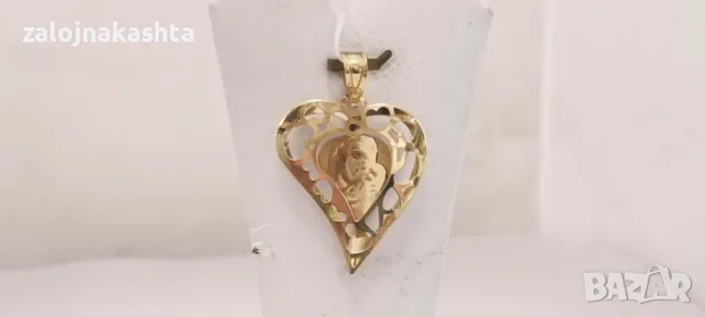 Нова Златна икона-2,12гр/14кр, снимка 2 - Колиета, медальони, синджири - 49490373