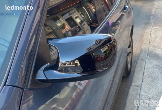 BMW с Качествени Гланцово Черни Капаци за Огледала  X1 E84 X3 F25 , снимка 4 - Части - 42796837