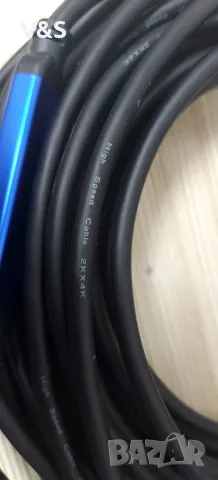 Кабел HDMI 4K/60HZ HDMI кабел 25m (HDMI 2.0.18Gbps) ултра високоскоростен позлатен, снимка 3 - Стойки, 3D очила, аксесоари - 48390854
