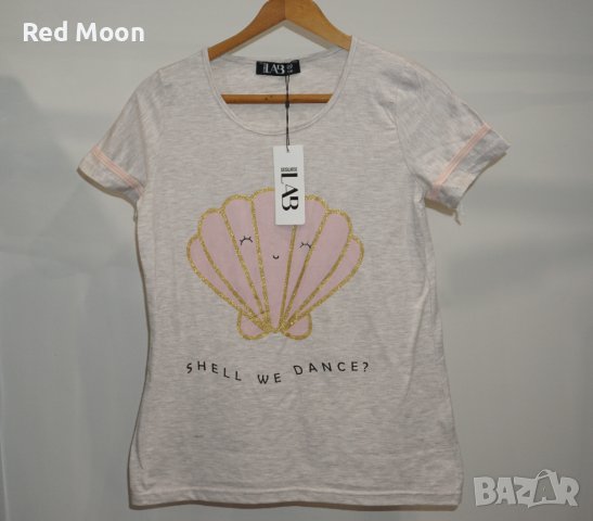 Дамска тениска Answear LAB Shell We Dance с етикет Размер M