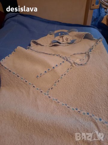 Продавам бебешка хавлиена кърпа, снимка 3 - Хавлии и халати - 40122802