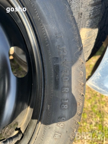 Резервна гума за Vw Group 18 5x112, снимка 4 - Гуми и джанти - 54065947