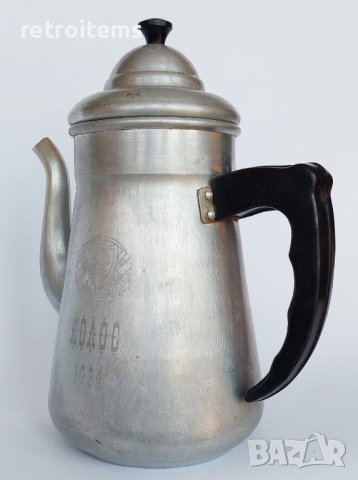 Руски Съветски Алуминиев Чайник "Колос'' 1924 година, снимка 3 - Антикварни и старинни предмети - 37900769