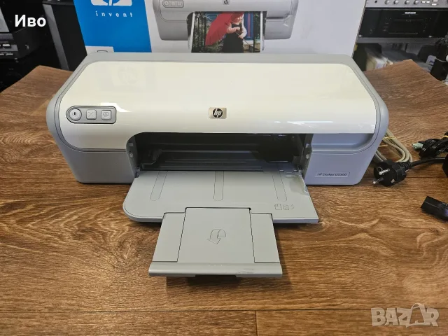 Принтер HP Deskjet D2360 (с оригинална кутия), снимка 8 - Принтери, копири, скенери - 55935996