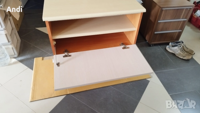 Шкаф за обувки, ракла с падащи врати 73/40см, снимка 6 - Шкафове - 52900685