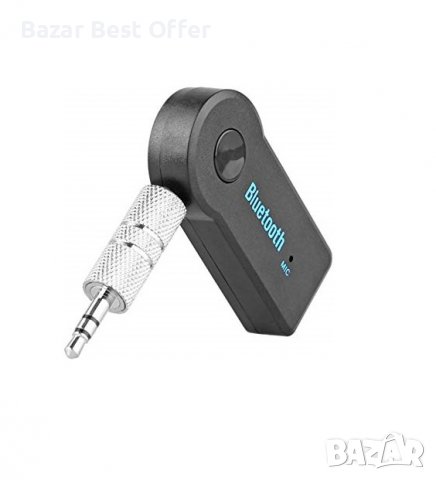 Car Kit Bluetooth Receiver (Ресивър 3.5мм/Авто Аудио Приемник/AUX), снимка 4 - Ресийвъри, усилватели, смесителни пултове - 36825310